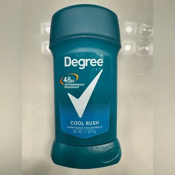 Degree Men Original Antiperspirant Deodorant for Men, Pack of 3, Cool Rush 2.7oz - Picture 5 of 8